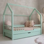 Bello Duo PLUS κρεβάτι μασίφ με συρτάρι / δεύτερο κρεβάτι και αφαιρούμενα κάγκελα - Image 6