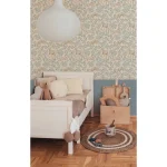Ταπετσαρία Forest animals and fairytale beige - Image 2