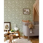 Ταπετσαρία Lace Meadow Green - Image 2