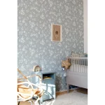 Ταπετσαρία Lace Meadow Blue - Image 3