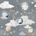 Ταπετσαρία Magic Planets