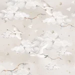 Ταπετσαρία Magic Swans Beige Wallpaper