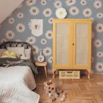 Ταπετσαρία Tuscan Daisies Blue - Image 4