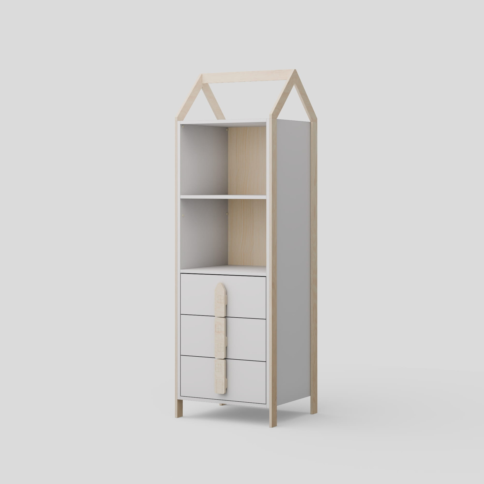 eng_pl_House-Bookcase-with-Drawers-1284_1 Βιβλιοθήκη με συρτάρια House Line - Image 1