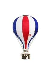 Super Balloon Άσπρο-Κόκκινο- Μπλε