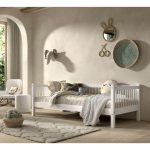 Λευκό Κρεββάτι Cabin Bed Forrest από Φυσικό Ξύλο Οξιά 200×90 (Χωρίς σκεπή) - Image 11