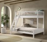 Λευκή Κουκέτα 3 ατόμων Forrest  90X200 εκ. Μασίφ Οξιά (Σύνθεση) - Image 3