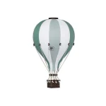 Super Balloon Λευκό -Mint-Πράσινο Παστέλ