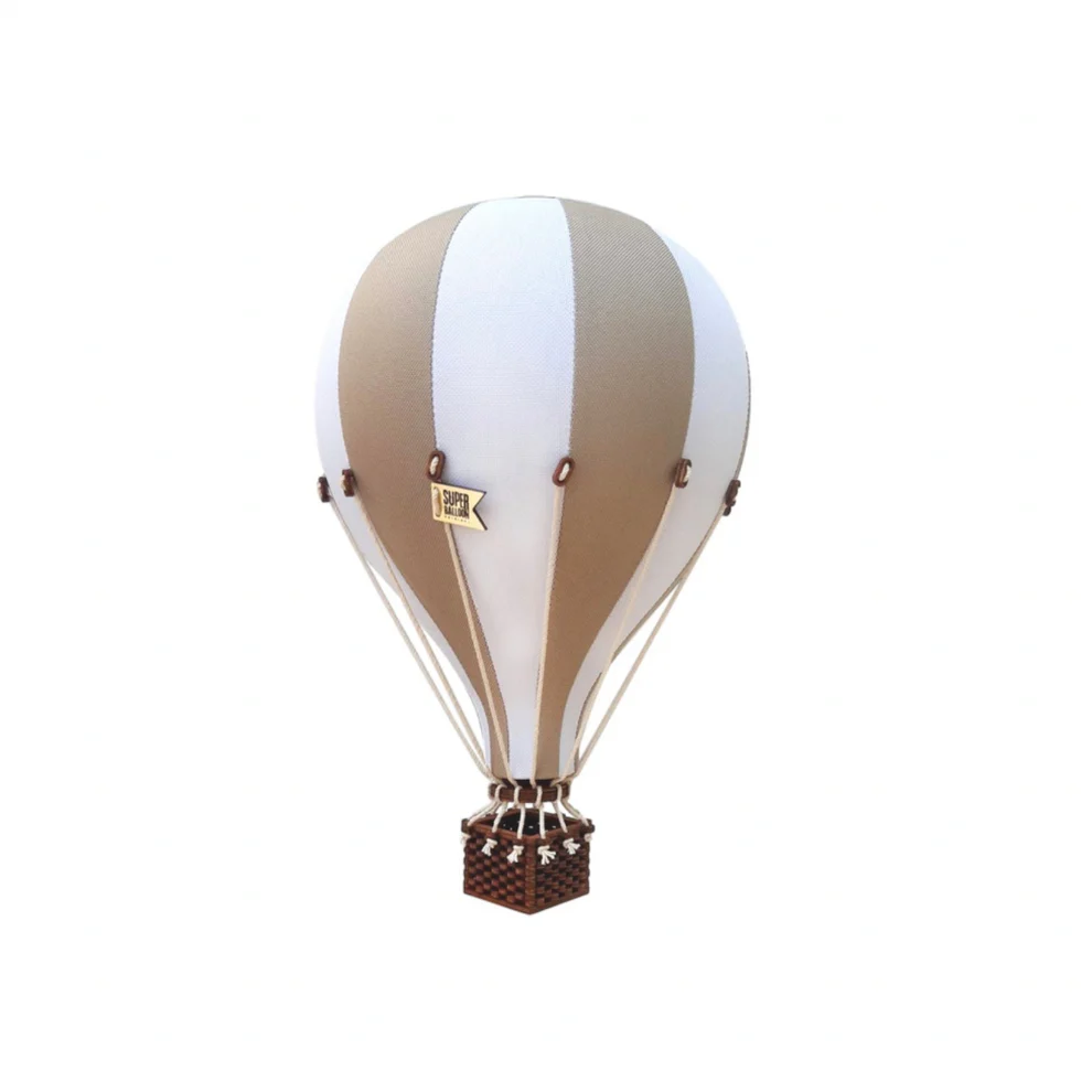 IMG-9545 Super Balloon Απαλό καφέ- Άσπρο - Image 1