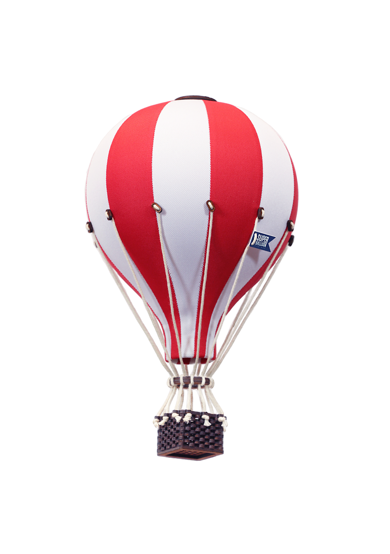 ballo Super Balloon Άσπρο- Κόκκινο - Image 1