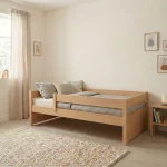 Dreamy Housebed Κρεβάτι σπιτάκι από μασίφ οξιά με αφαιρούμενη σκεπή - Image 9