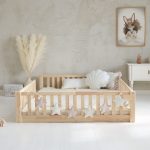 Basic Love 200x140εκ. παιδικό κρεβάτι με 2/3 κάγκελο (γρήγορη παράδοση) - Image 3