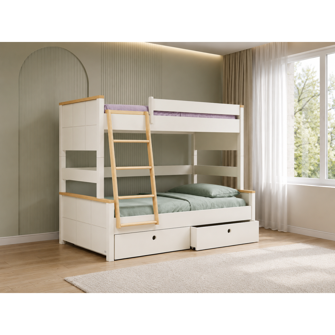 casakids-mode-1086x1086w Mode Διαιρούμενη Κουκέτα με Μεγαλύτερο Κάτω Κρεβάτι - Image 1