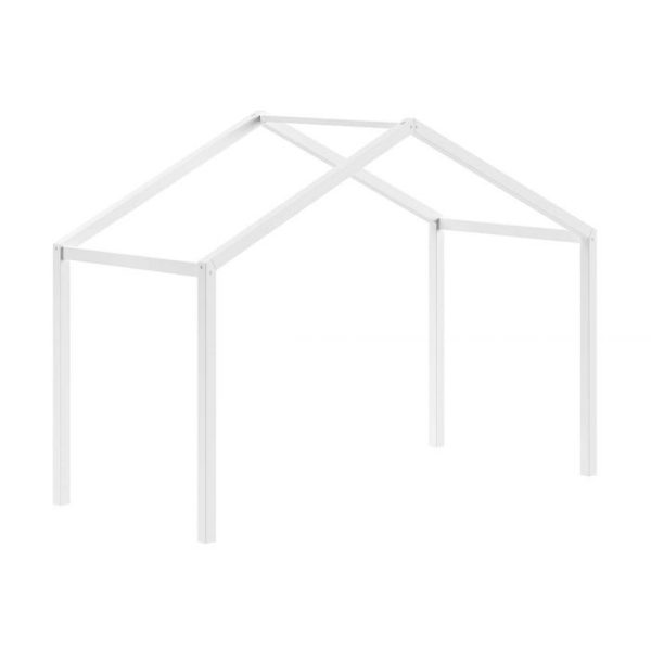 Σκεπή Dallas Λευκή  (90x200) Μασίφ Πεύκο