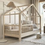 HouseBed Alto παιδικό κρεβάτι με στρογγυλό κάγκελο - Image 2