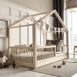 HouseBed Alto παιδικό κρεβάτι με στρογγυλό κάγκελο - Image 3