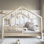 HouseBed Alto παιδικό κρεβάτι με στρογγυλό κάγκελο - Image 5