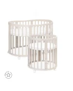 Waldin Κούνια Oval 7 σε 1 Cashmere με δώρο το στρώμα