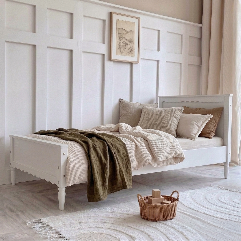 eng_pl_Boho-White-Oak-1373_2 Boho παιδικό κρεβάτι Λευκό- Δρυς - Image 1