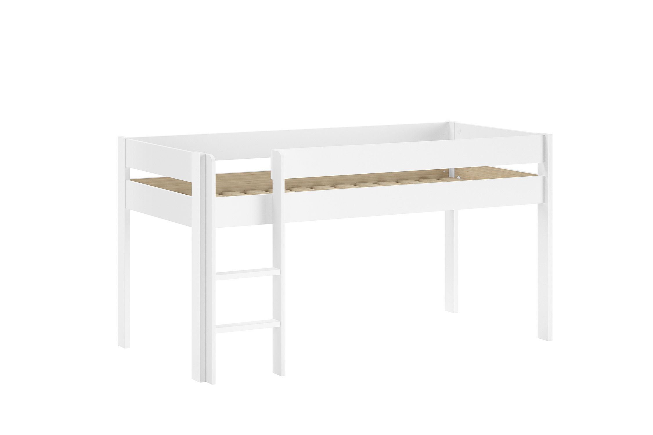 primo1 PRIMO Λευκό ημίψηλο κρεβάτι 90 x 200 εκ. - Image 1